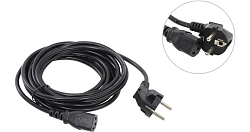 Кабель питания  5.0м TELECOM (TP021-IEC320-C13/SHM-5.0-) (евростандарт)