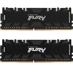 Оперативная память DDR4 16Gb (Kit of 2) Kingston 3600MHz CL16 DIMM FURY Renegade RGB (KF436C16RBAK2/16)