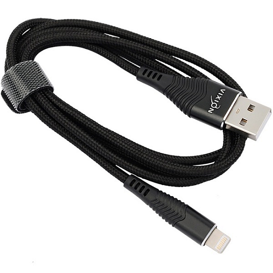 Кабель USB <--> Lightning  1.0м VIXION K26i черный