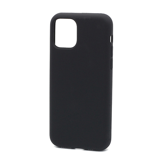 Силиконовый чехол SILICONE CASE для iPhone 11 (чёрная) (не оригинал)