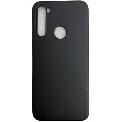 Задняя накладка ZIBELINO Soft Case для Xiaomi Redmi Note 8T (Черный)