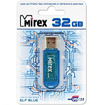 USB 32GB Mirex ELF синий (ecopack)