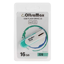 USB 16Gb OltraMax 220 Green