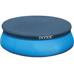 Тент для бассейнов с надувным бортом INTEX 28020, Easy Set 244см (D221х30см)