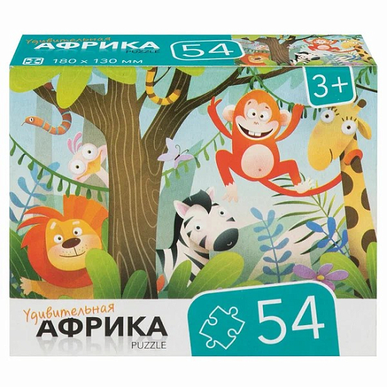Пазл "54 Африка" DREAM MAKERS-BOARD GAMES RI5402