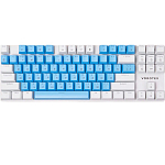 Клавиатура VOROTEX K87S Blue Switch, Синий,белый