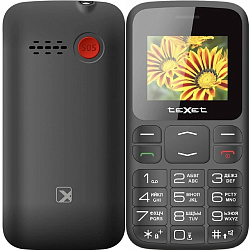 Телефон TEXET TM-B208 черный