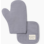 Набор кухонных прихваток Этель Kitchen, цвет синий 7865975