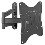 Кронштейн KROMAX TECHNO-3 (15"-40") до 20кг серый настенный поворотно-выдвижной и наклонный