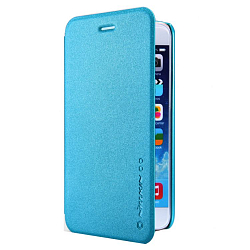 Чехол футляр-книга NILLKIN для iPhone 7/8 синий (Sparkle series)