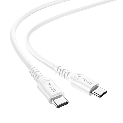 Кабель Type-C <--> Type-C  1.5м HOCO X62 Fortune, белый