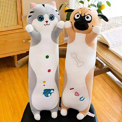 Мягкая игрушка Кот и собака В-15008-70-А80-2