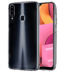 Силиконовый чехол MOBIS для Samsung Galaxy A20S прозрачный ультратонкий