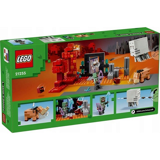 Конструктор LEGO Minecraft 21255 Засада на портале Пустоты
