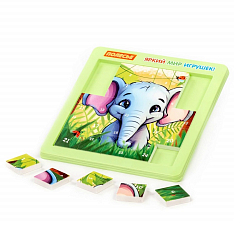 Головоломка "Слоник" (25 элементов) (в пакете)