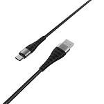 Кабель USB <--> Type-C  1.0м BOROFONE BX32 Munificent, нейлон, чёрный