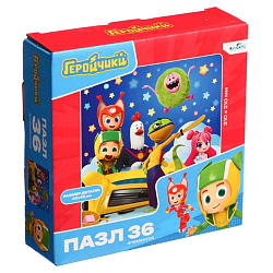 Пазл «Геройчики. Весёлые приключения», 36 элементов 10132763