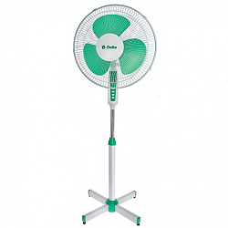 Вентилятор напольный Delta DL-003N белый с зеленым (4 шт.)