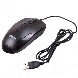 Мышь RITMIX ROM-210 черная, USB
