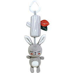 Подвеска - погремушка на кроватку/коляску Крошка Я «Зайка Бонни», с пищалкой, от 3 мес. 10158663