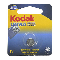 Элемент питания KODAK CR1025 BL-1 (1/60/240)