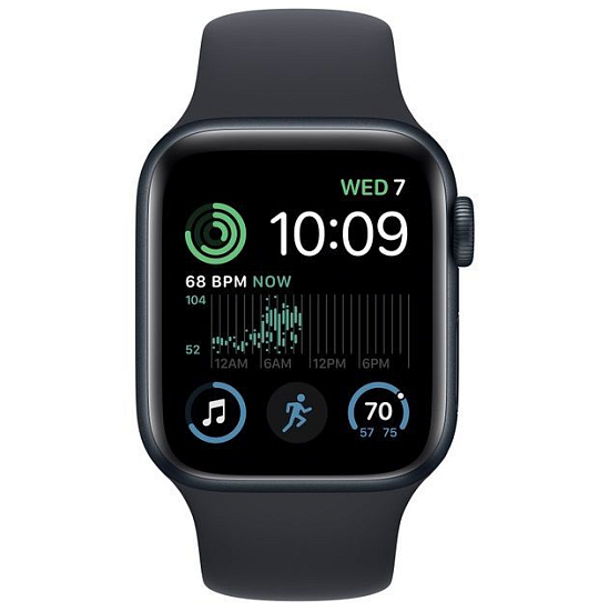 Часы Apple Watch SE Gen 2, 40 мм, (MNT73) Midnight Aluminium (LL)