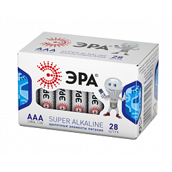 Элемент питания ЭРА LR03 28 box