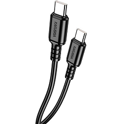 Кабель Type-C <--> Type-C  1.0м Kakusiga KSC-982 черный