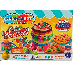 Набор для лепки Готовим вместе 24 см MultiArt PDSET-MA120041