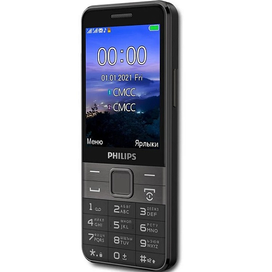 Телефон PHILIPS Xenium E590 черный
