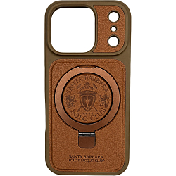 Задняя накладка SANTA BARBARA POLO PRIMO CASE для iPhone 17 PRO MAX, BROWN