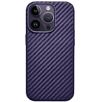 Силиконовый чехол K-DOO для iPhone 15 Pro MAX Mag Noble Collection Carbon purple