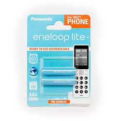 Аккумулятор PANASONIC R03 eneloop lite BL-3 (550mAh)