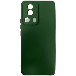 Задняя накладка SILICONE COVER для Xiaomi Mi 13 Lite (зеленый)