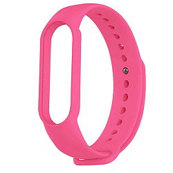 Силиконовый ремешок ZIBELINO для XIAOMI Mi Band 8 (розовый)
