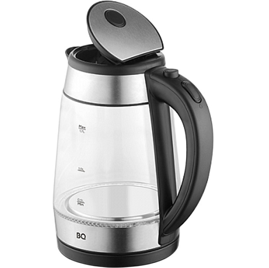 Чайник электрический BQ KT1738G Черный-Сталь