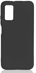 Силиконовый чехол DF для Xiaomi Redmi 9T DF xiOriginal-17 (black) с микрофиброй