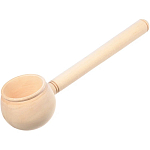 Ковш-черпак 0,17 л, 40см БАННЫЕ ШТУЧКИ "Булава", липа 30044