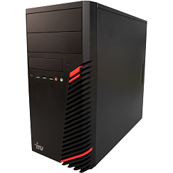 Системный блок IRU Home 310H6SE MT (Intel Core i3-12100/ 16Gb/ SSD 1Tb/ DOS)  (1994647) , черный