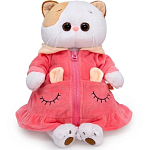 Мягкая игрушка Кошечка Ли-Ли в домашнем платье, 27 см (LK27-120)