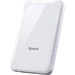 Внешний жёсткий диск 2.5" 1Tb APACER AC532 AP1TBAC532W-1 USB 3.1, Shockproof, Win/Mac/Linux, White, Retail