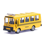 Автобус Такси инерционный, масштаб 1:61 