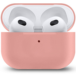 Силиконовый чехол ISA для AirPods 3 Silicone pink