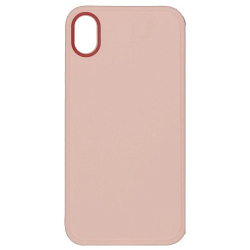Задняя накладка RACY для iPhone XR розовый-красный