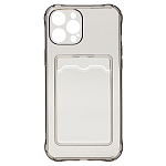 Задняя накладка SC276 для iPhone 12 Pro Max (black)