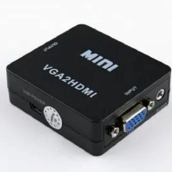 Переходник HDMI <--< VGA ENERGY POWER MINI VGA2HDMI в коробке