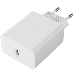 Сетевое ЗУ 1USB/1Type-C 3.1A MAVERICK Super Power, белый, 20W