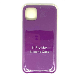 Задняя накладка ZIBELINO Soft Case для iPhone 11 Pro Max (фиолетовый)