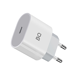 Сетевое ЗУ 1Type-C BQ Charger 20W1A01 белое