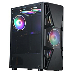 Корпус Formula CL-3303B RGB черный без БП ATX 6x120mm 2xUSB2.0 1xUSB3.0 audio bott PSU